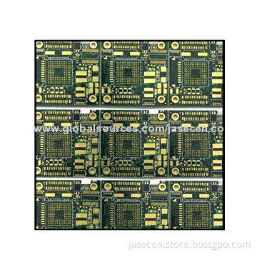 4-layer BGA PCBs with High Precision and Density, for Electronics